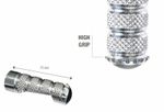  M8x25 zilver Voetsteun