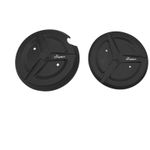 Protection Moteur (2 pièces) aluminium noir