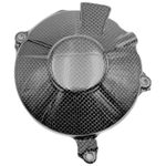 Protection Moteur Couvercle d'alternateur carbone brillant