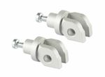  voetsteunhouders voor zilver Voetsteun adapter