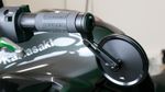  NOVA-RUN handlebar end mirror, short Achteruitkijkspiegel