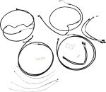 Kit installation guidon 06620672