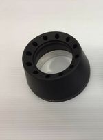  Konischer Aufsatz Ø93mm Schwarz Endstück des Schalldämpfers