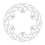 Disque de frein Wave arrière MM Flame Fixe
