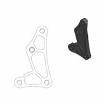 Support disque de frein Offroad MM Oversize CRF150