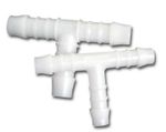Raccord de durite plastiques en T Ø8mm