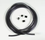  Kantenschutz 2m 6 Klemmhülsen grau Clips Gummidichtung