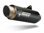  GP Pro Steel Black/RVS eindkap Geluiddemper