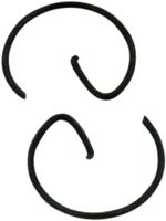 Circlip axe de piston 09110033