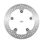 Fixed round brake disc