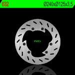 Disque de frein Rond NG BRAKES fixe