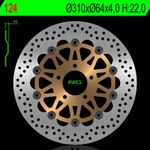  BRAKES zwevende Remschijf Rond