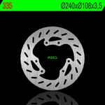 Disque de frein Rond fixe