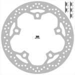 Disque de frein Rond flottant