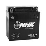 Batterie 12V 9 Ah NB9 - B FA SANS ENTRETIEN PRETE A EMPLOI Lg135xL75xH139mm ACTIVEE EN USINE QUALITE PREMIUM - EQUIVALENT YB9