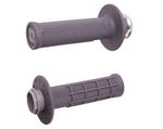  Micro-X Half-Waffle Lock-On - Graphite/Zilver Handgrepen