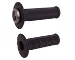 Universal Half-Waffle Lock-On - Zwart/Zwart Handgrepen