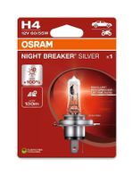 Ampoule Night Breaker Silver H4 12V 60/55 - X1