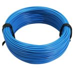 Cable électrique FIL 1,00mm2 12 - 10 MULTIBRIN BLEU 50M