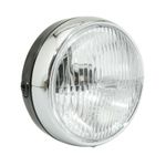 Phare avant PROJECTEUR INTERRUPTEUR DIAM 140mm ENTOURAGE CHROME BA20D UNIVERSEL