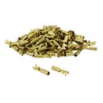  UNGEISOLIERTES ZYLINDRISCHES MESSING WEIBLICH Ø 4mm GEFLECHT 1.00 A 2.50mm² Elektroanschluss