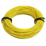 Cable électrique FIL 0,75mm2 9 - 10 MULTIBRIN JAUNE 50M