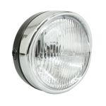 Phare avant PROJECTEUR INTERRUPTEUR DIAM 140mm CASQUETTE CHROME BA20D UNIVERSEL