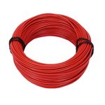 Cable électrique FIL 1,50mm2 MULTIBRIN ROUGE 50M