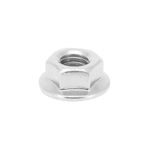 Kit Visserie Moto ECROU 6 PANS EPAULE M6 ALU CHROME