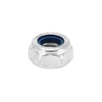 Kit Visserie Moto ECROU 6 PANS NYLSTOP - FREIN M10 ACIER ZINGUE