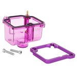  CUVE TYPE PWK 19 à 30 mm TRANSPARENT VIOLET INCLUS VIS REHAUSSEUR Cuvelage
