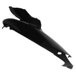 Coque traseira CARENAGE-COQUE AR MAXISCOOTER ADAPTABLE HONDA 125 SH INJECTION PRETO BRILHANTE DIREITO -P2R-