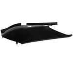 Coque traseira CARENAGEM-COQUE AR MAXISCOOTER ADAPTABLE YAMAHA 125 XMAX 2006+2009 - MBK 125 SKYCRUISER 2006+2009 PRETO BRILHANTE ESQUERDO -P2R-
