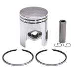 Kit piston PISTON SCOOT ADAPTABLE MBK 50 BOOSTER 1990+1998, STUNT-YAMAHA 50 BWS 1990+1998, SLIDER (CALOTTE BOMBEE - DIAM 40 - 2 SEGMENTS 1,