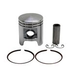  PISTON SCOOT ANPASSBAR PEUGEOT 50 TKR, TREKKER, SPEEDFIGHT, LUDIX, BUXY, ELYSEO (DIAM 40) -P2R PISTON GRAPHIT- Kolben-Satz