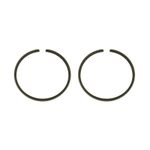  SEGMENT SCOOT ANPASSBAR PIAGGIO 50 ZIP 2T, TYPHOON, NRG, LIBERTY 2T-GILERA 50 STALKER, RUNNER-APRILIA 50 SR AIR 2012+ (PAAR) -P Kolbenringe
