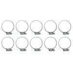 Colliers de serrage COLLIER DE SERRAGE METAL A CREMAILLERE 32 A 50mm (SACHET DE 10 PIECES) LARGEUR 9mm -P2R-