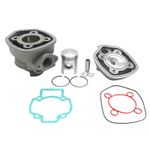  HAUT MOTEUR SCOOT ADAPTABLE PIAGGIO 50 NRG-GILERA 50 RUNNER, DNA-APRILIA 50 SR LIQUIDE-DERBI 50 GP1 2000+ -ALU NIKASIL P2R- Zylinder-Kolben Satz