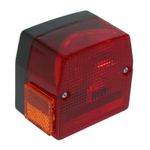 Bakljus FEU ARRIERE CYCLO ADAPTABLE PEUGEOT 103 SPX, RCX-MBK 51S ROUGE -P2R-
