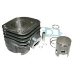  ZYLINDER SCOOT ANPASSBAR MBK 50 OVETTO 2T, MACH G-YAMAHA 50 NEOS 2T, JOG-APRILIA 50 SR-MALAGUTI 50 F10 -P2R GUSS MIT KOLBEN GR Zylinder-Kolben Satz