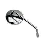  AANPASSBARE ACHTERUITKIJKSPIEGEL SYM 50 MIO, RECHTE FIDDLE (DIAMETER 8 mm) -GOEDGEKEURD- -P2R- Achteruitkijkspiegel