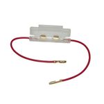 Porte fusible PORTE FUSIBLE ROND AVEC FUSIBLE EN VERRE 15A -P2R-