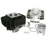  ANPASSBARE MOTORHAUBE YAMAHA 50 PW 2T (DIAM 40 mm - ACHSE KOLBEN 10 mm - GELIEFERT MIT DICHTUNGEN) -P2R- Zylinder-Kolben Satz
