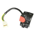  COMMODO-COMMUTATEUR SCOOT ADAPTABLE MBK 50 NITRO 1997+2012-YAMAHA 50 AEROX 1997+2012 LINKS -P2R- Lichtbediening