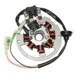  STATOR ZÜNDUNG SCOOT ANPASSBAR MBK 50 MACH G - YAMAHA 50 JOG (7 POLEN) -P2R- Zündstator