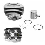  HAUT MOTEUR CYCLO ADAPTABLE PEUGEOT 103 MVL-SP, SPX-RCX, VOGUE AIR -ALU NIKASIL P2R- FIXATION UNIQUEMENT A BRIDE- (LIVRE AVEC CU Zylinder-Kolben Satz
