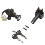 Neiman CONTACTEUR A CLE SCOOT ADAPTABLE MBK 50 BOOSTER 1990+2002-YAMAHA 50 BWS 1990+2002 (5 FILS) (AVEC SERRURE DE SELLE) -P2R-