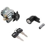 Neiman CONTACTEUR A CLE SCOOT ADAPTABLE PEUGEOT 50 SPEEDFIGHT 1, TREKKER (AVEC SERRURE DE SELLE) -QUALITE PREMIUM-