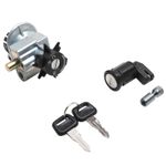 Neiman CONTACTEUR A CLE SCOOT ADAPTABLE PEUGEOT 50 SPEEDFIGHT 2, TKR 2004+, VIVACITY (AVEC SERRURE DE SELLE) -QUALITE PREMIUM-