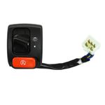  COMMODO-COMMUTATEUR SCOOT ADAPTABLE MBK 50 BOOSTER 2000+, NG 2000+ STUNT 2000+-YAMAHA 50 BWS 2000+, BW BUMP 2000+, SLIDER 2000+ Lichtsteuerung